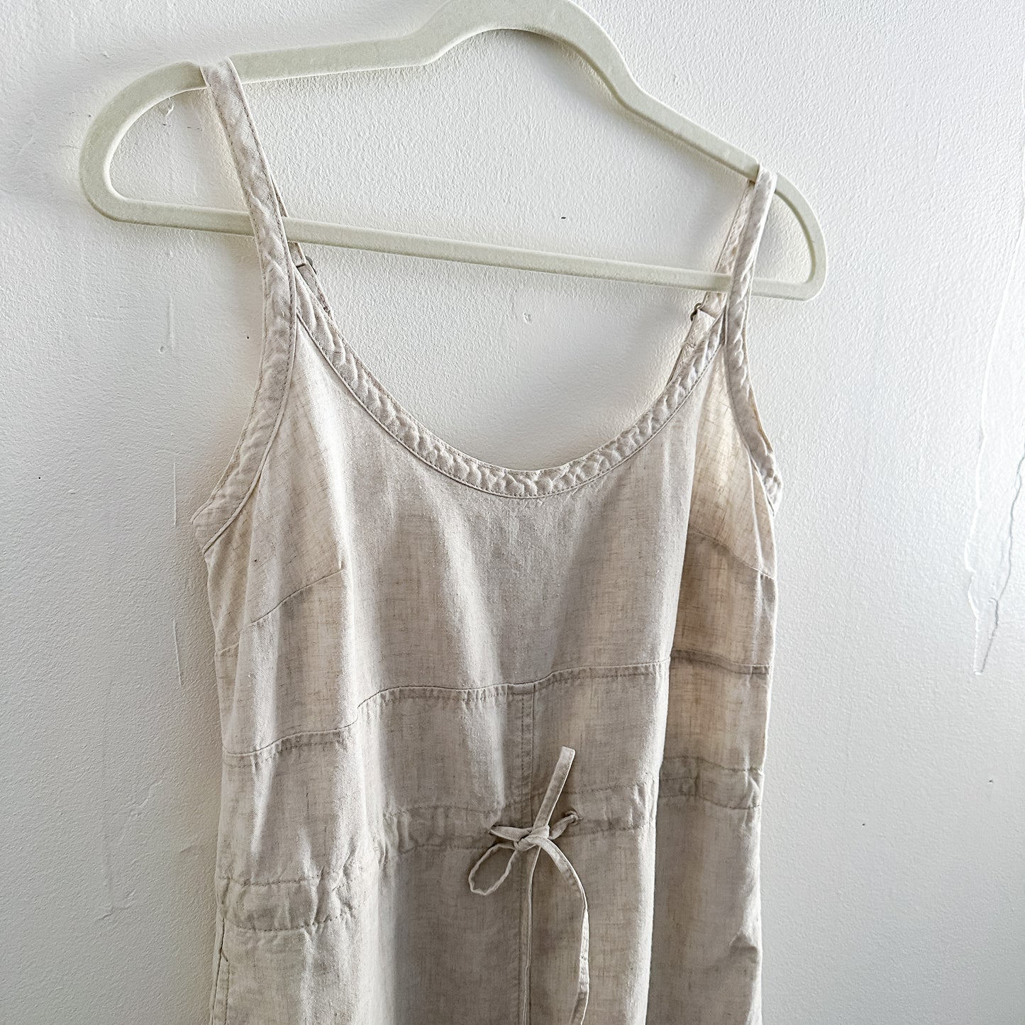 Linen/Tencel Sleeveless Maxi Dress (fits XS-S)