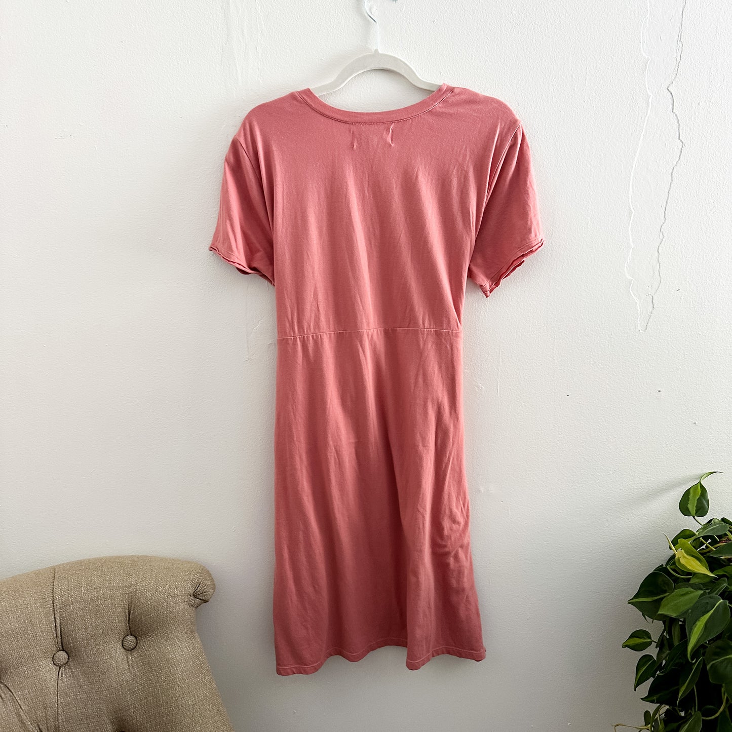 By Tavi Pink Tie Waist Dress (fits L-XL)
